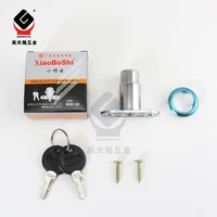 zinc alloy cam cylinder locks door cabinet lock mailbox drawer lock with plastic 2 keys furniture hardware