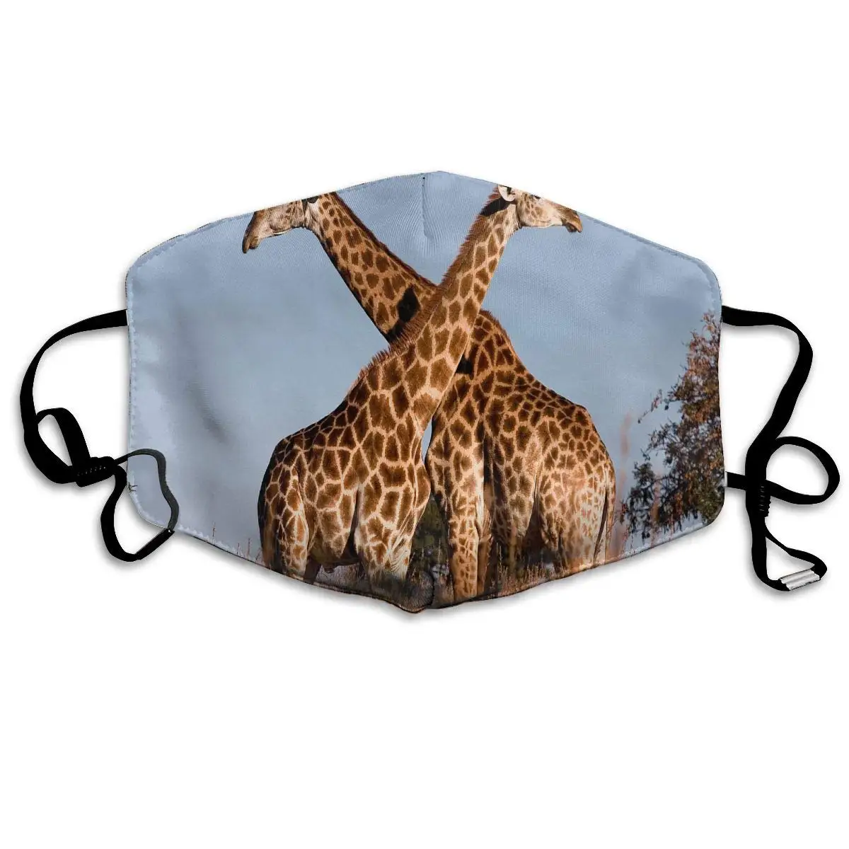 

Dustproof Washable Reusable Giraffe Ithala KZN South Africa Mouth Cover Mask Respirator Germ Protective Warm Windproof Mask