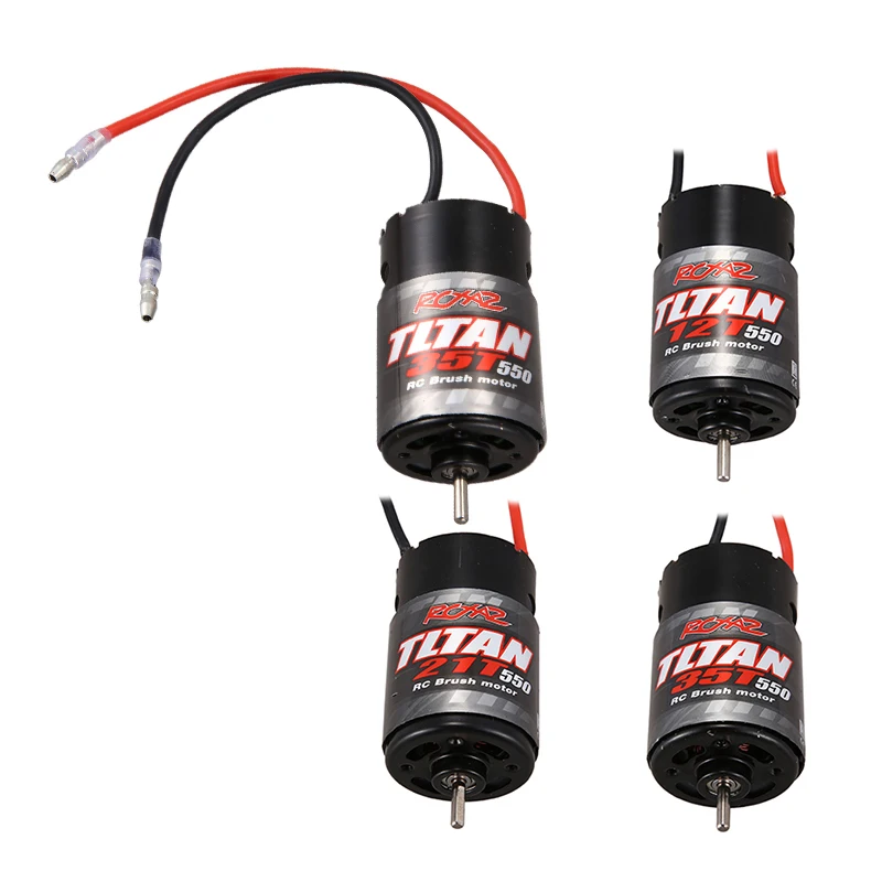 

550 Brushed Motor for 1: 10 RC Crawler Axial SCX10 AXI03007 90046 Traxxas TRX4 TRX6 Redcat Wltoys Kyosho