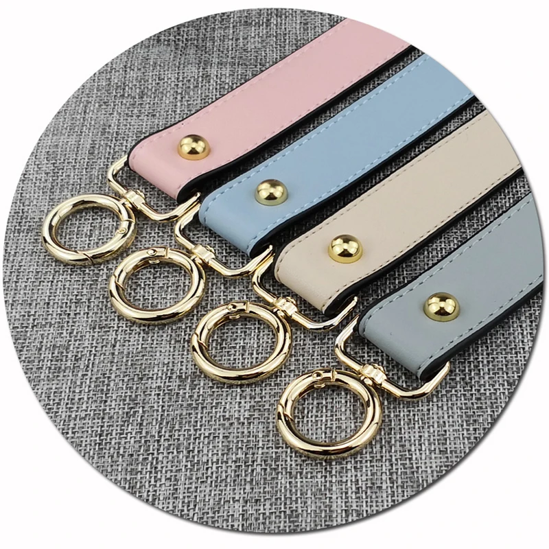 

2019 Fashion Women Replacement Wrist Bag Strap Purse Bag PU Leather Clutch Handbag Strap Belt Accessories For Bag Handles