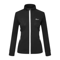 autumn and winter ladies golf wearoutdoor self cultivation quick drying anti wear golf shirt long sleeved jacket golf clothing