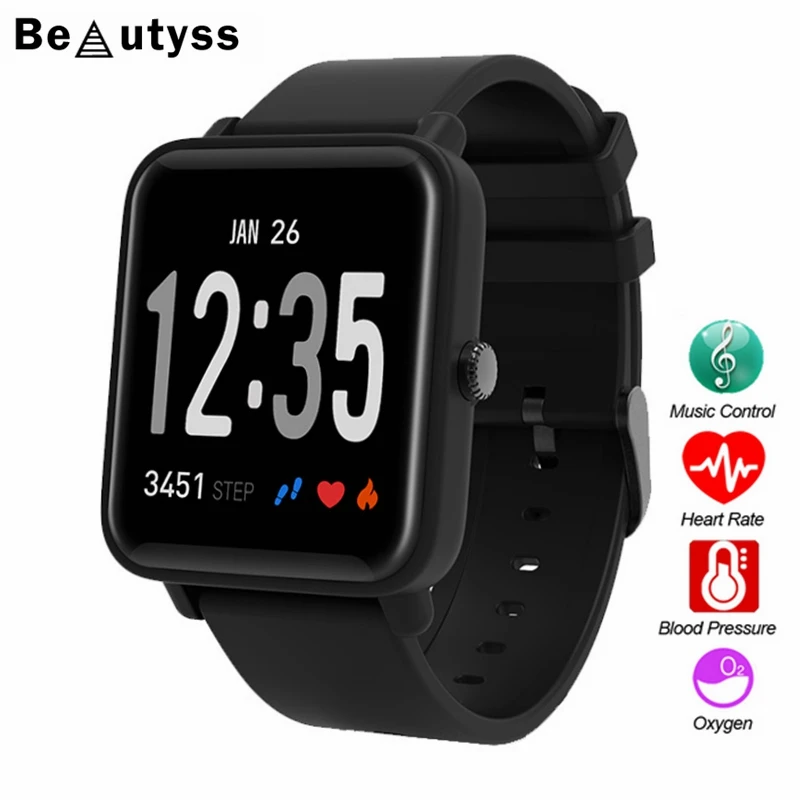 Смарт браслет Beautyss DO10 IP67 с поддержкой секундомеров amazfit bip трекер активности