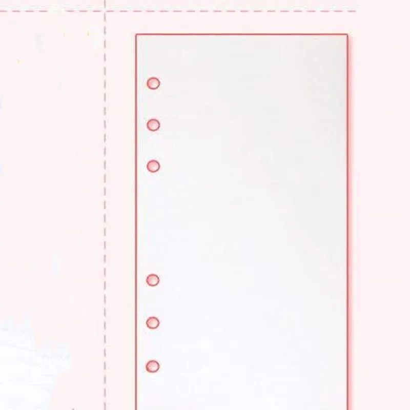 Блокнот А5/А6 со сменными листами сменные внутренние страницы для спиральной