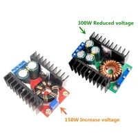 1pcs 150w boost converter 300w step down up buck converter dc dc 5 40v to 1 2 35v power module xl4016 step up voltage charger