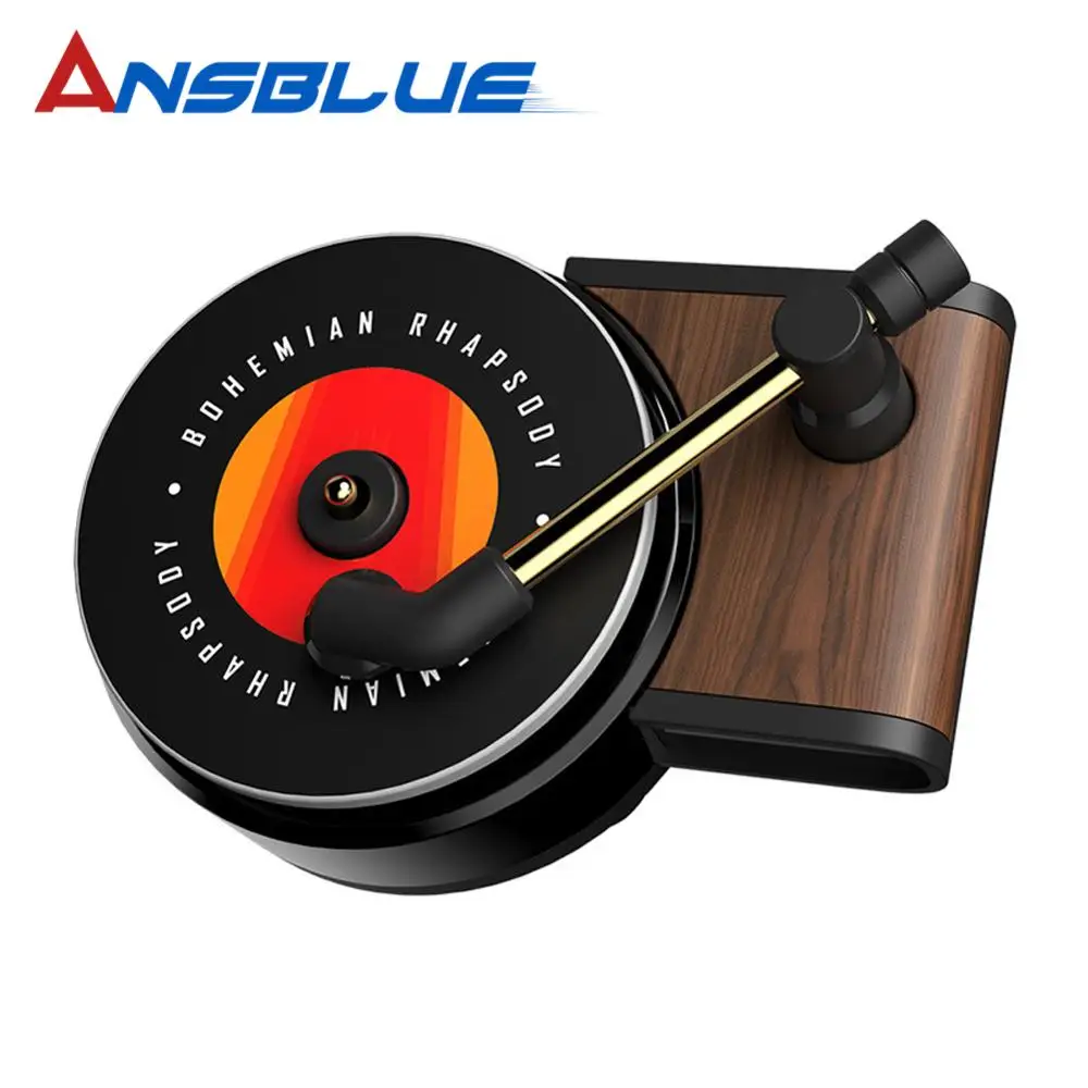 Духи Авто Ретро Автомобильная запись плеер форма Устранение запаха освежитель