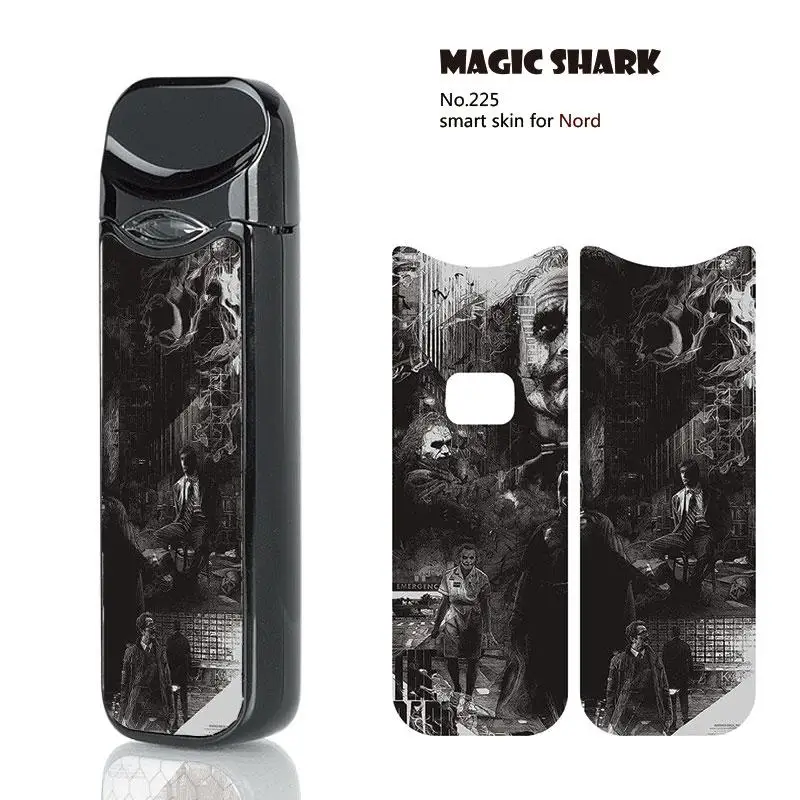 Леопардовый лист модная наклейка пленка для Smok Nord чехол |