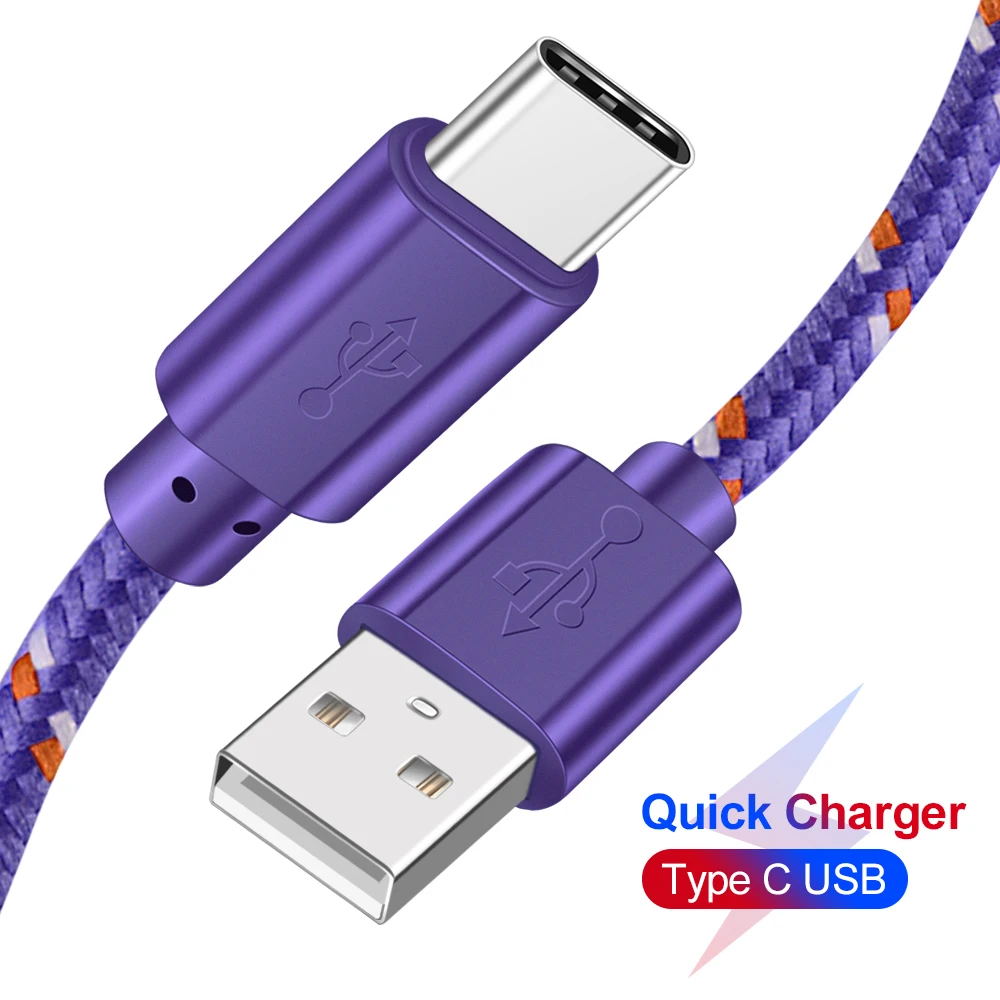 Cable USB tipo C para teléfono móvil, Cable de datos de carga...