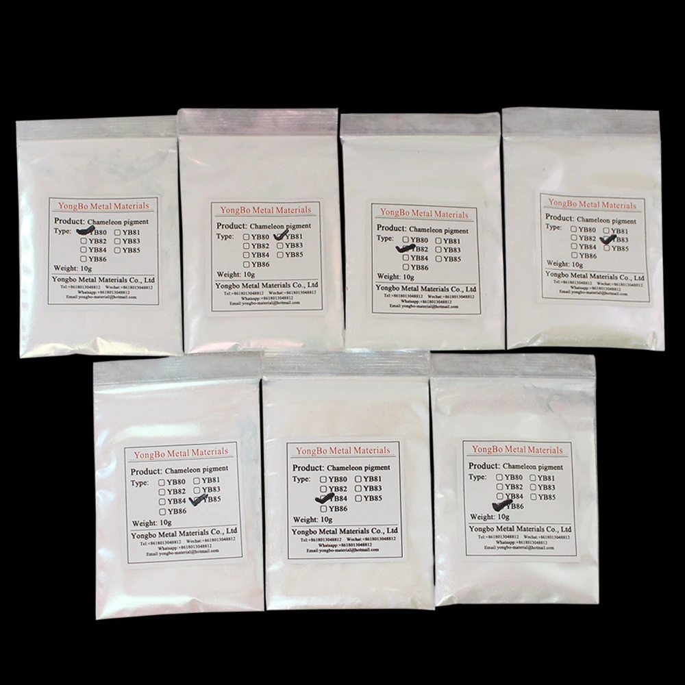 [YB81] пигмент хамелеон гель для ногтей жемчужные белила ружье гвоздя набора