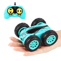 360 degree flip remote control car children toy remote control car drifting stunt double sided bouncing car reptile rolling car