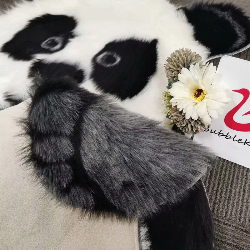 Новинка 2020 меховой ковер для гостиной коврик с пандой детской комнаты Домашний