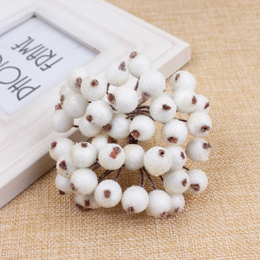 Для выведения токсинов 40 шт мини Рождество матовый искусственные ягоды ярко