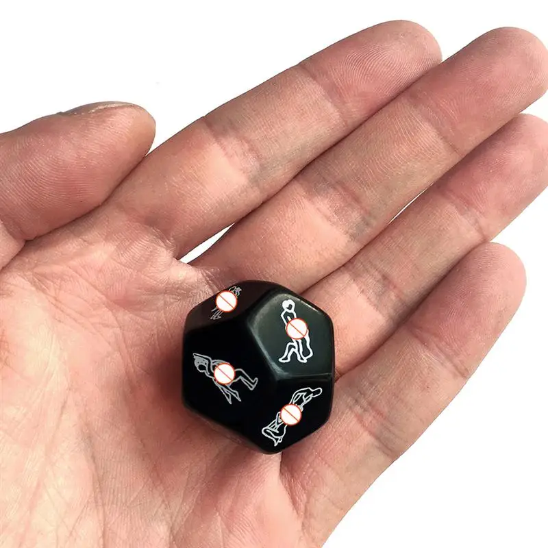 2 шт сексуальные игральные кости Веселые 12 позиций сторон забавные азартные игры