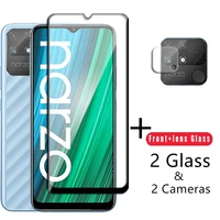 4 in 1 2 5d tempered glass for realme narzo 50a glass for realme narzo 50a 50i screen protector camera lens film for narzo 50a