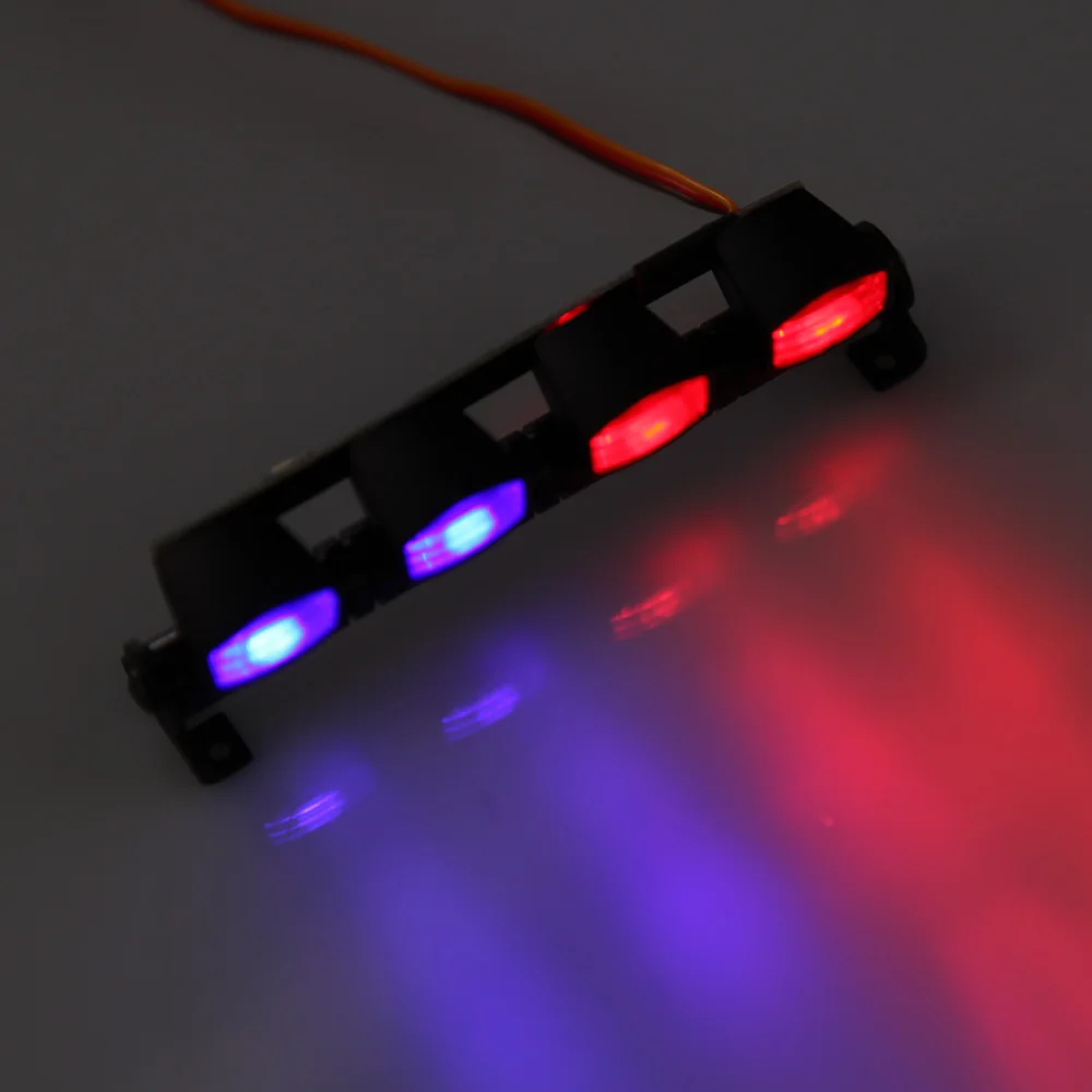 

AX-505RBL Multi-function Ultra Bright LED Lamp for 1/10 1/8 RC HSP Traxxas TAMIYA CC01 4WD Axial SCX10 Model Car