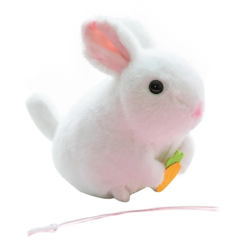 

Миниатюрный Плюшевый кролик/свинка/мышь, 18 см/7 дюймов, заводная кукла, украшение для дома, плюшевая мини-игрушка, набивная заводная кукла