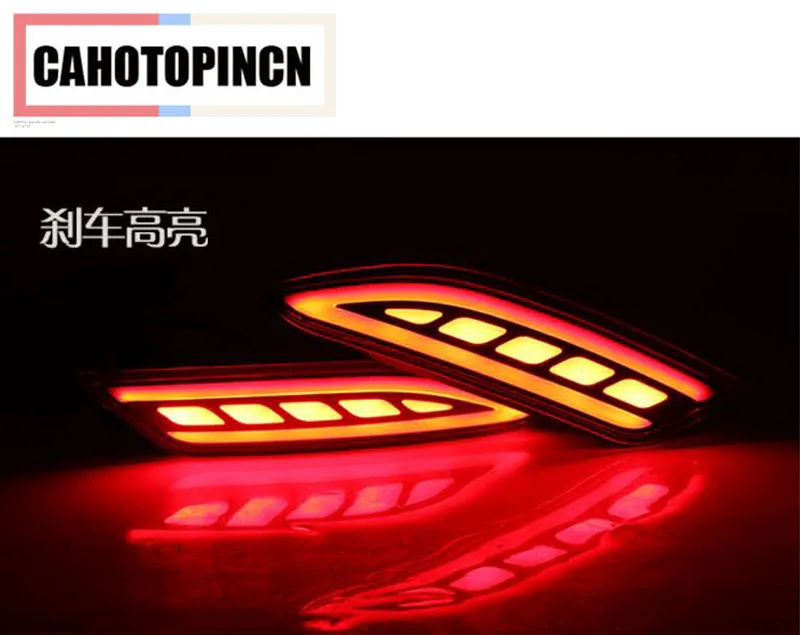 Многофункциональный светодиодный задний бампер 12 В противотуманный фонарь для