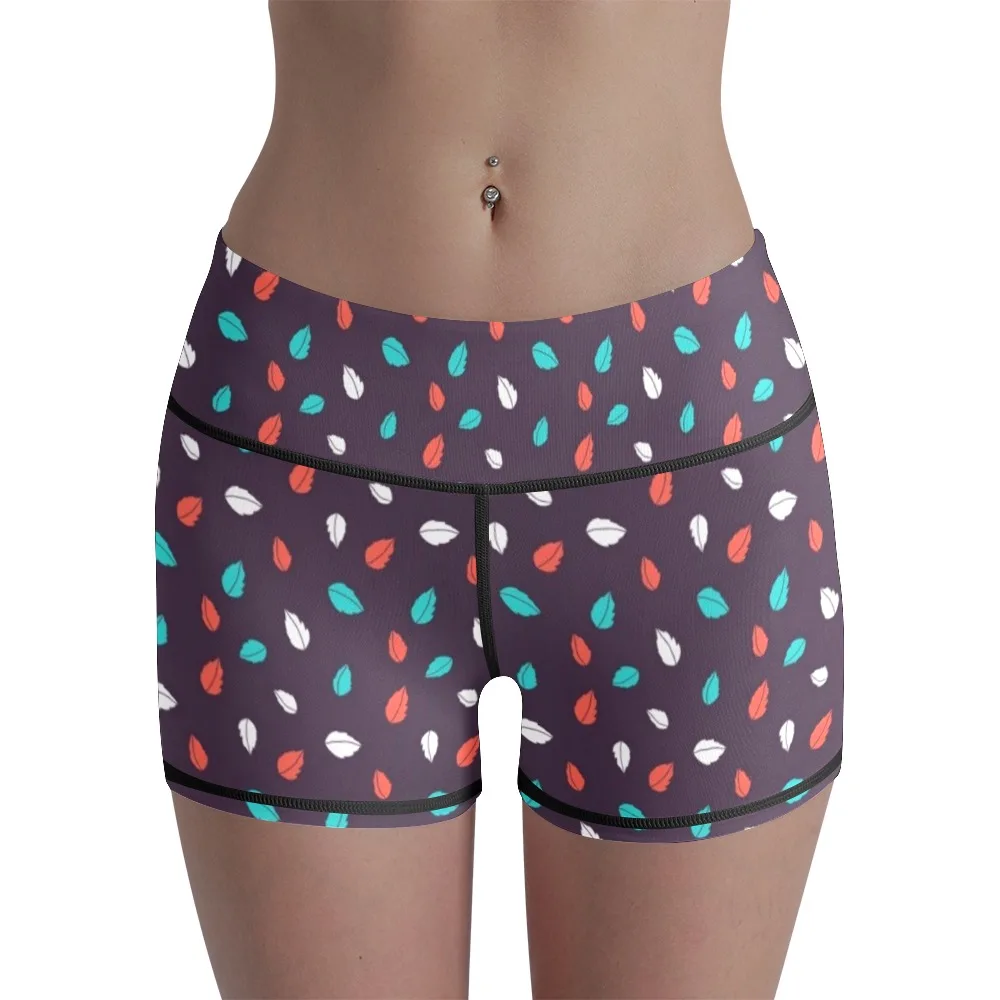 

Yoga Shorts Women's Sports Shorts Printed High-stretch Quick-drying Sports Running Fitness Yoga Shorts Fitness Pants Wraps Leg