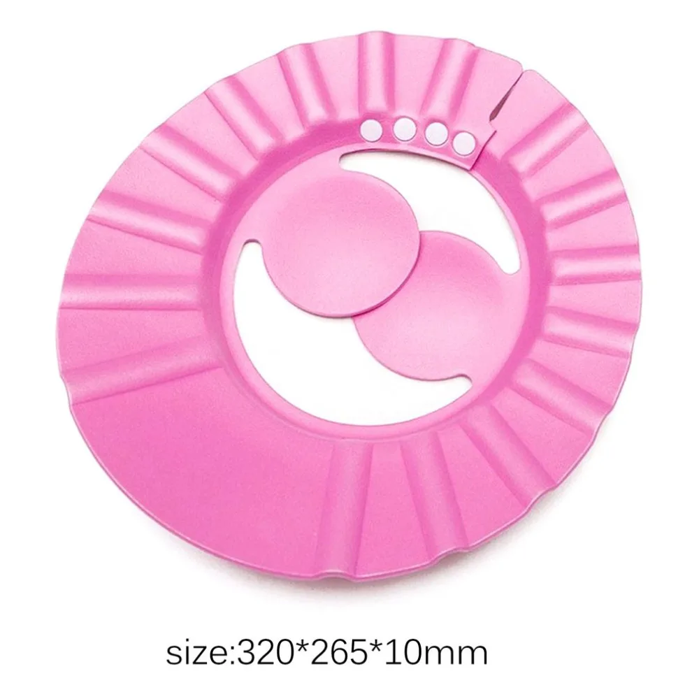 Регулируемая Детская кепка от шампуня безопасная шапочка для купания защитная