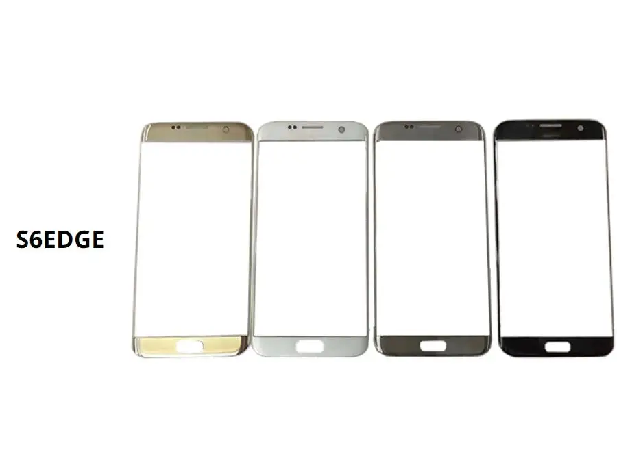 Для Samsung Galaxy S6 Edge G925F G925A Сенсорное стекло передняя внешняя стеклянная панель