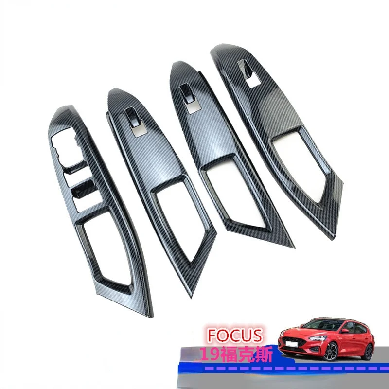 

Glass Lift Panel Inner Door Armrest Bright Frame For Ford 2019 Focus