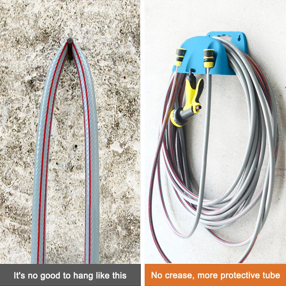 Стойка для хранения водопроводных труб держатель домашнего шланга без