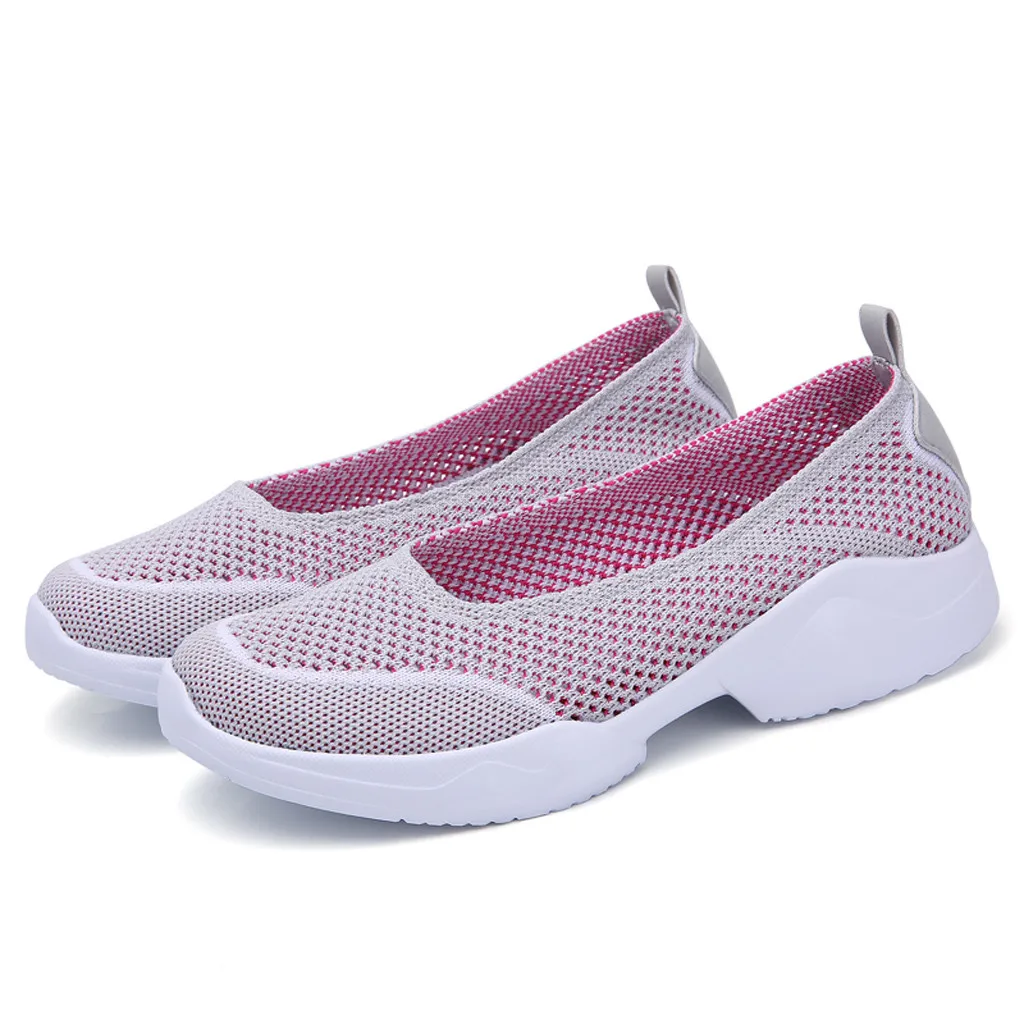 

Fashion Light Sneakers Women Breathable Jogging Trainers for Women Rubber Hollow Soft Bottom Sports Shoes DropShipping