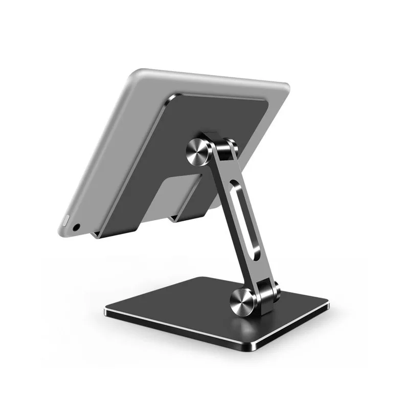 

Tablet Stand Aluminum Desktop Holder Dock Adjustable Foldable for Xiaomi Tablet4 Plus IPad Pro12.9 Air4 Samsung Tab E-Reader