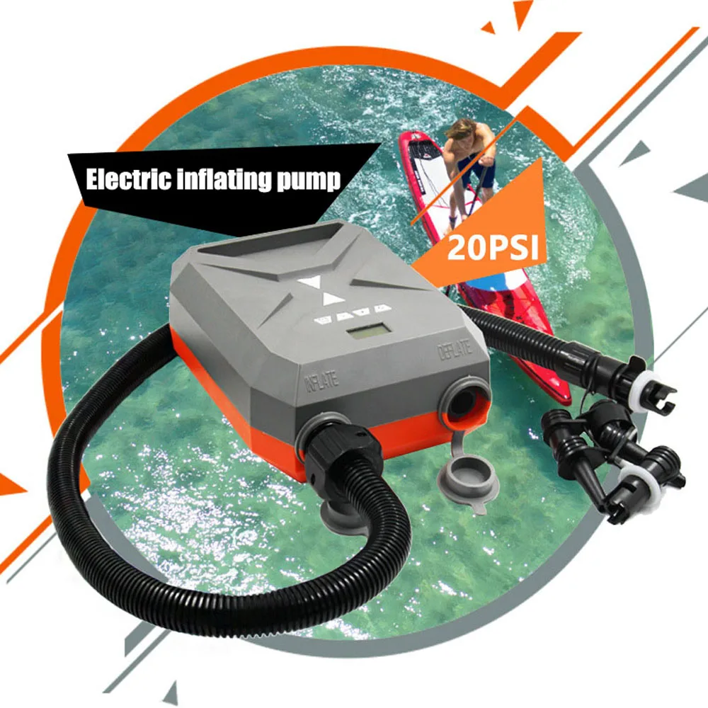 Воздушный насос электрический для серфинга 12 В 20psi | Спорт и развлечения