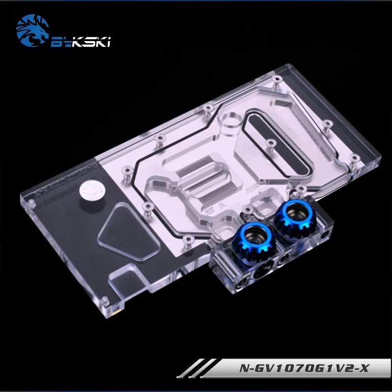 Оригинальный водяной блок Bykski GPU игровой Gigabyte GTX1070G1 8g GTX 1070Ti WINDFORCE 8G. / N-GV1070G1V2-X |