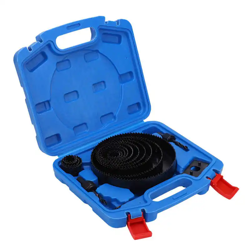 

Hole Saw Set 19Pcs Woodworking Holes Opener Drilling Tools 19-152mm Cutting Blades Gereedschap Drill Cutter