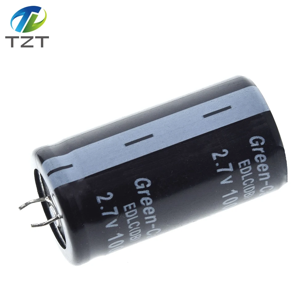 Супер конденсатор 2 7 в 100F ультра фарад новые электрические компоненты черный