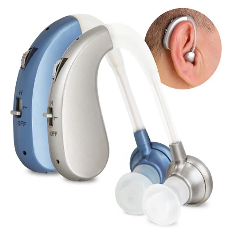 

Mini Digital Hearing Aid Sound Amplifiers Intelligent Noise Reduction Wireless Ear Aids For Elderly Moderate To Severe Loss New