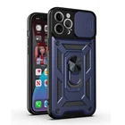 Магнитный металлический держатель-кольцо на палец, бронированный противоударный чехол для Xiaomi Redmi Note 10 10S Pro Max, защитный чехол для объектива камеры