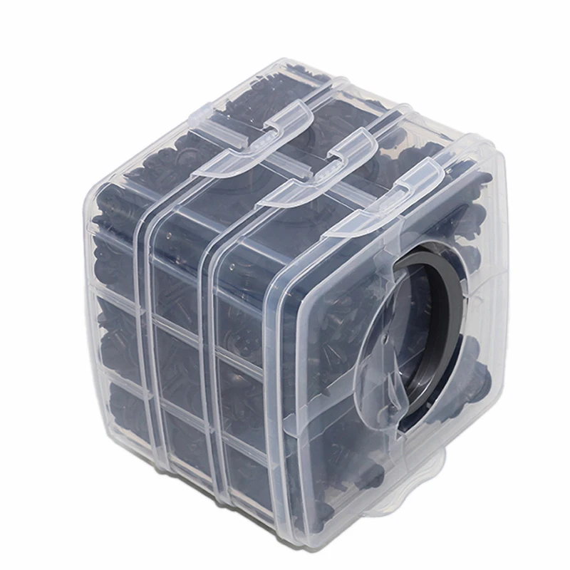 630 Pcs Car Retainer Clips Plastic Fasteners Kit Fender Rivet Auto Bumper for G-m Ford Toyota Honda Chrysle |