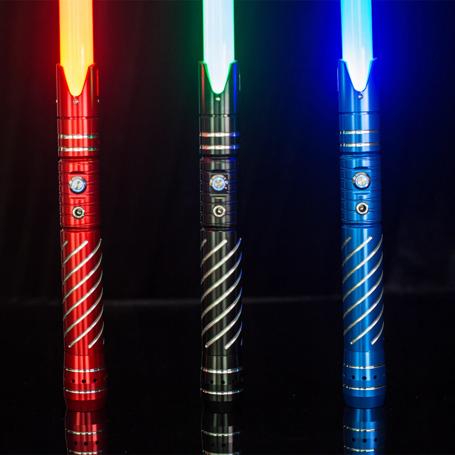 

Световой меч Звездные войны RGB 104 см, лазерный меч, меняющий цвет семь цветов, Переключающийся сращивающийся меч, светодиодный игрушки для мо...