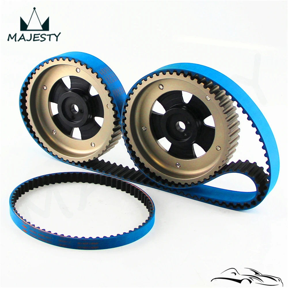 Ремень ГРМ + Balance Cam Gear подходит для EVO 1-9 Eclipse DSM 4G63 92-06 черный |