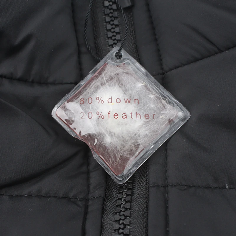 Мужская зимняя куртка на белом утином пуху Сверхлегкий пуховик повседневная