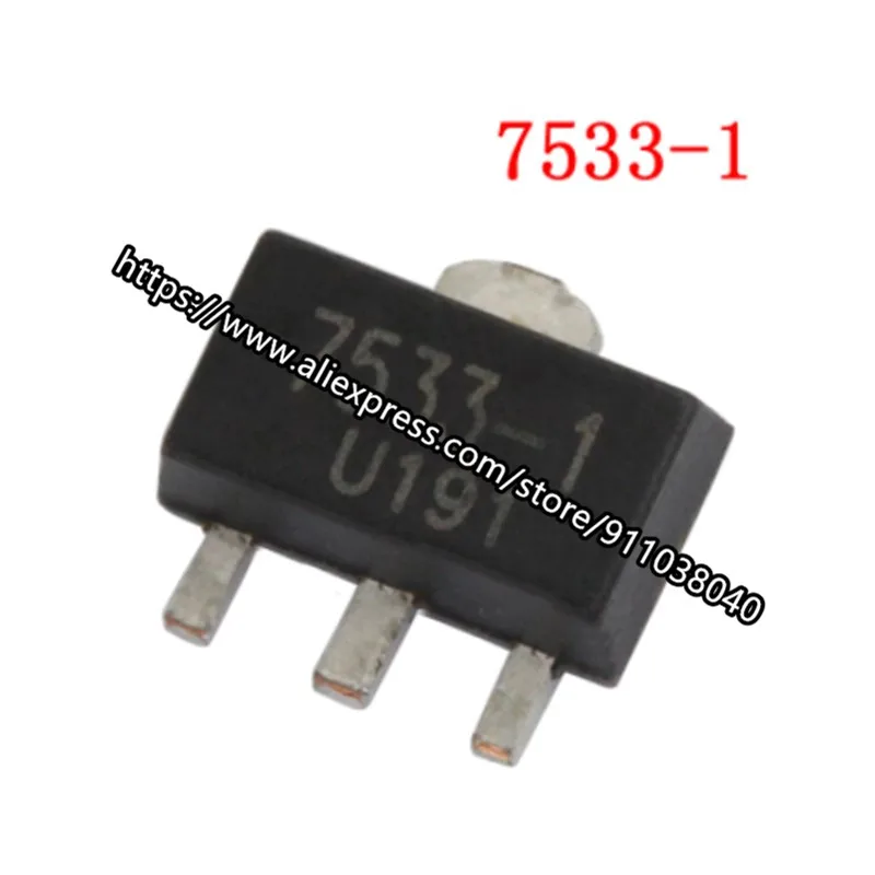 

100 шт., HT7533-1, 7533-1, SOT89, SOT89, HT7533