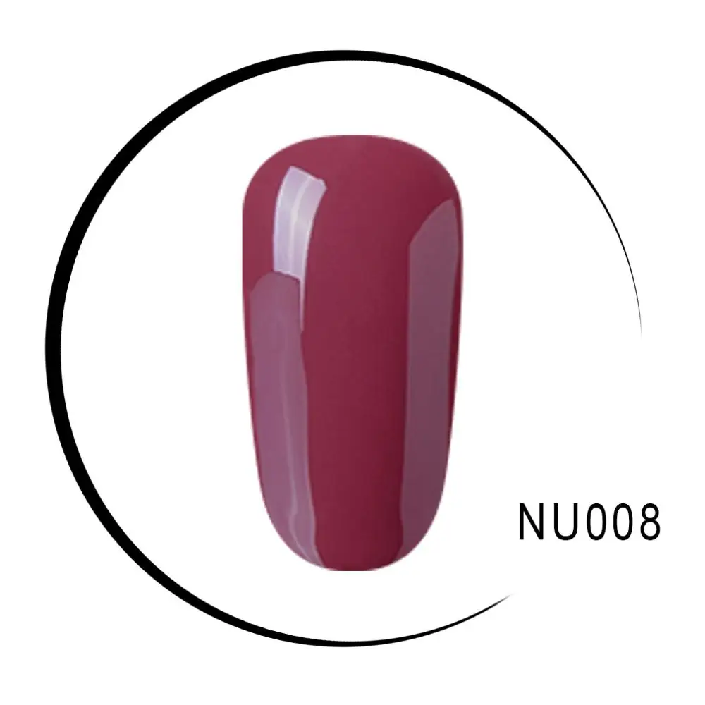 NU008 Elite99 Any1 10 мл УФ-гель для ногтей Серый Цвет Гель-лак для ногтей Vernis Полупостоянный праймер для ногтей Гель-лак - Цвет: NU008