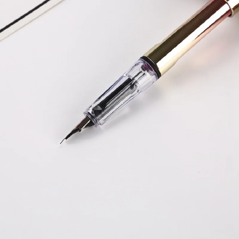 Авторучка цветная деловая ручка практическая каллиграфия супер дешевая