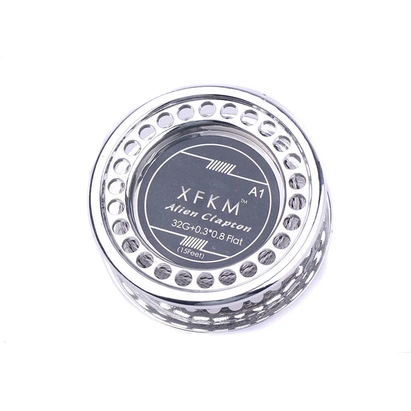 XFKM NI80/A1/316 5 м/рулон Alien fused Clapton для RDA RBA пересобираемый атомайзер нагревательные