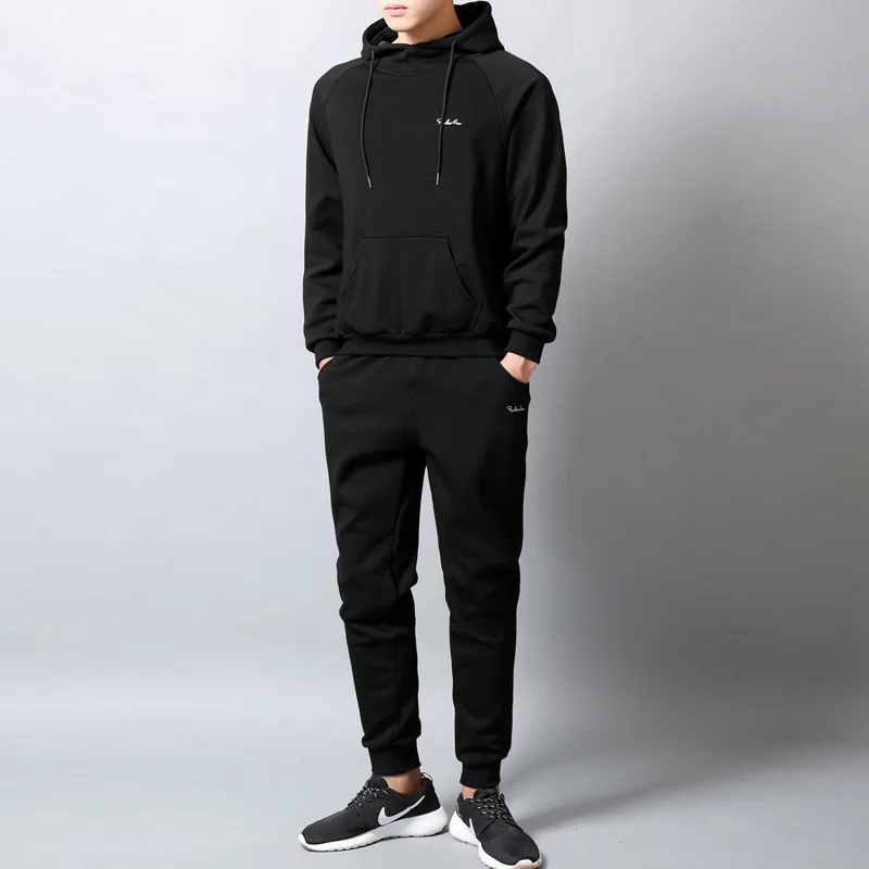 Мужской спортивный костюм в стиле пэчворк кофта с капюшоном и штаны В рыцарском