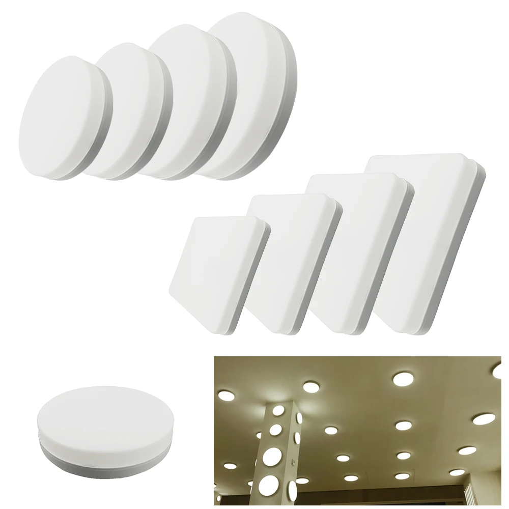 Новый светодиодный потолочный светильник для комнаты 18 Вт 24 36 48 Холодный теплый