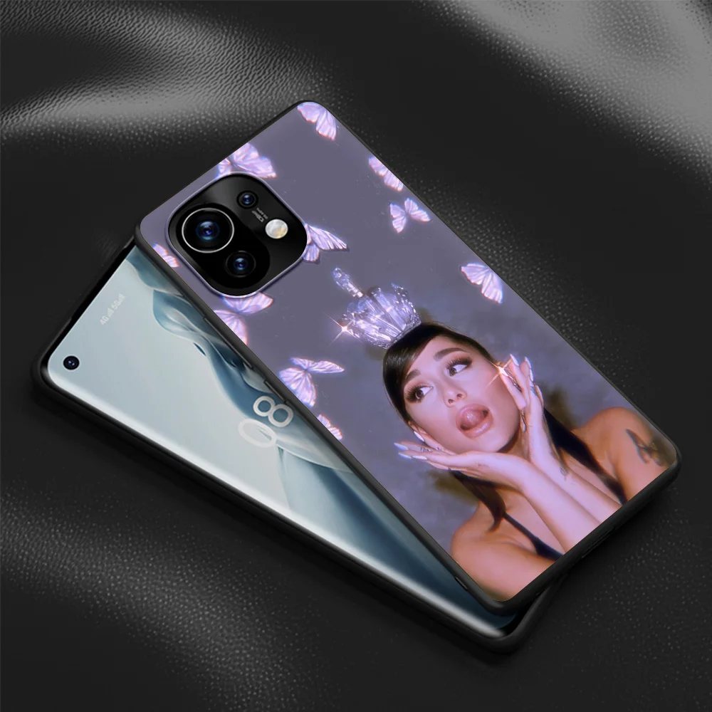 ariana g grande fundas shockproof case for xiaomi poco x3 nfc m3 pro soft cover for redmi 9t 11 note 10 10t lite 5g shell coque free global shipping