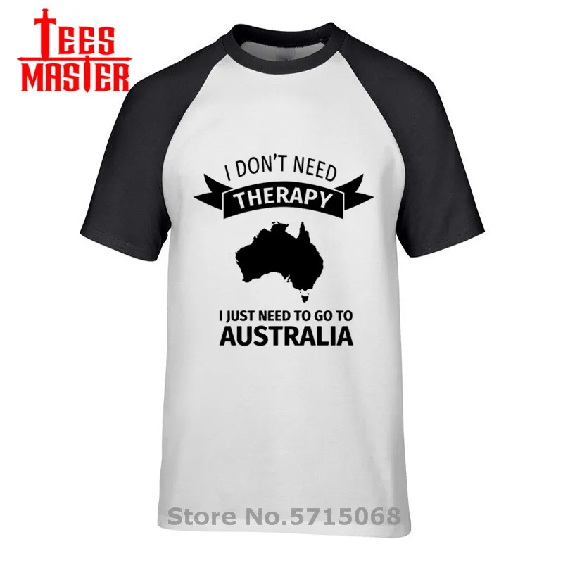 Забавные футболки Я не нуждаюсь в терапии мне просто нужно пойти Австралию