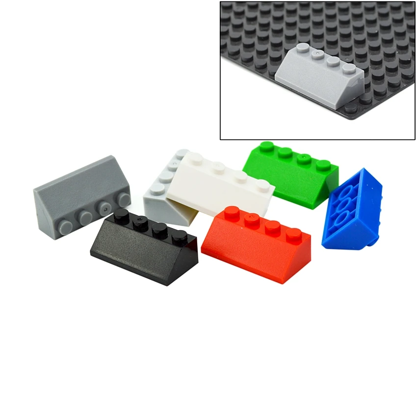 50 шт. наклон 45 2x4 самодельные наклонные строительные блоки Толстая искусственная