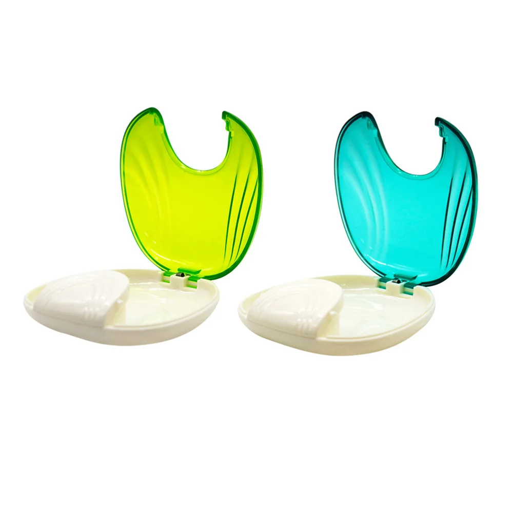 

Braces Storage Box Case Holder False Teeth Transparent Teeth Retainer Case (Fluorescent Green)