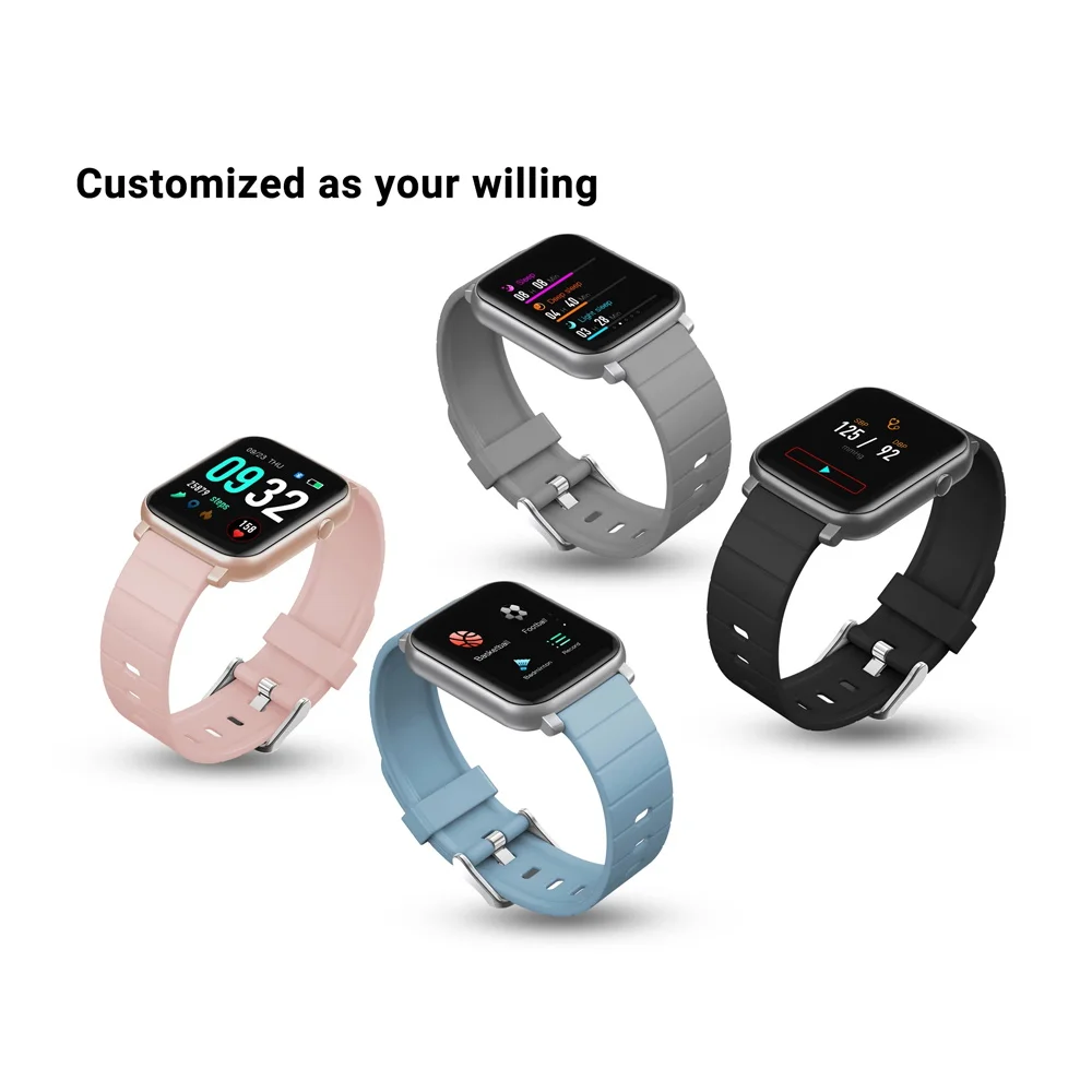 

F1Smart-часы высокого качества IP68 Водонепроницаемый Плавание 1,3 дюймовый IPS полноэкранный многофункциональный спортивный фитнес-трекер Blurtooth 4...