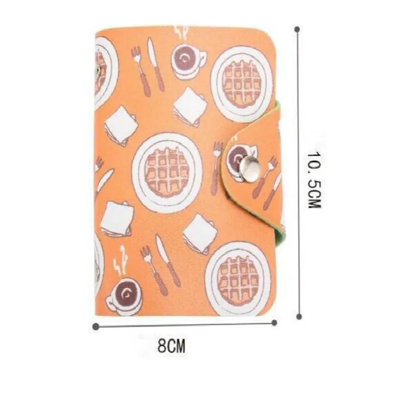

Fashion Women Men Cute Leather Credit Card Holder Purse Women Men Passport Card ID Business Bus Card Wallet Bag Travel Wallet