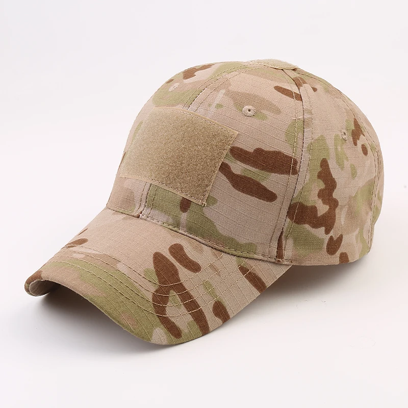 15 Outdoor Multicam Camouflage Adjustable Cap Mesh Tactical Military Army Airsoft Fishing Hunting Hiking Basketball Snapback Hat - Color: 15